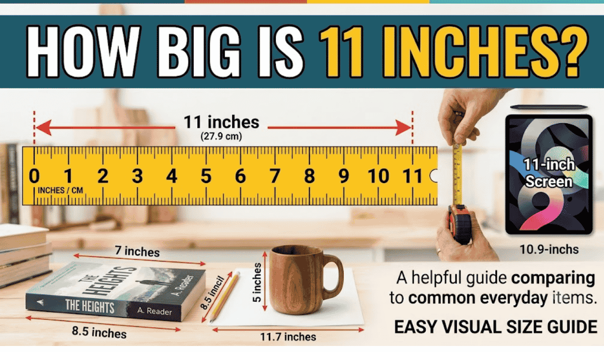how big is 11 inches