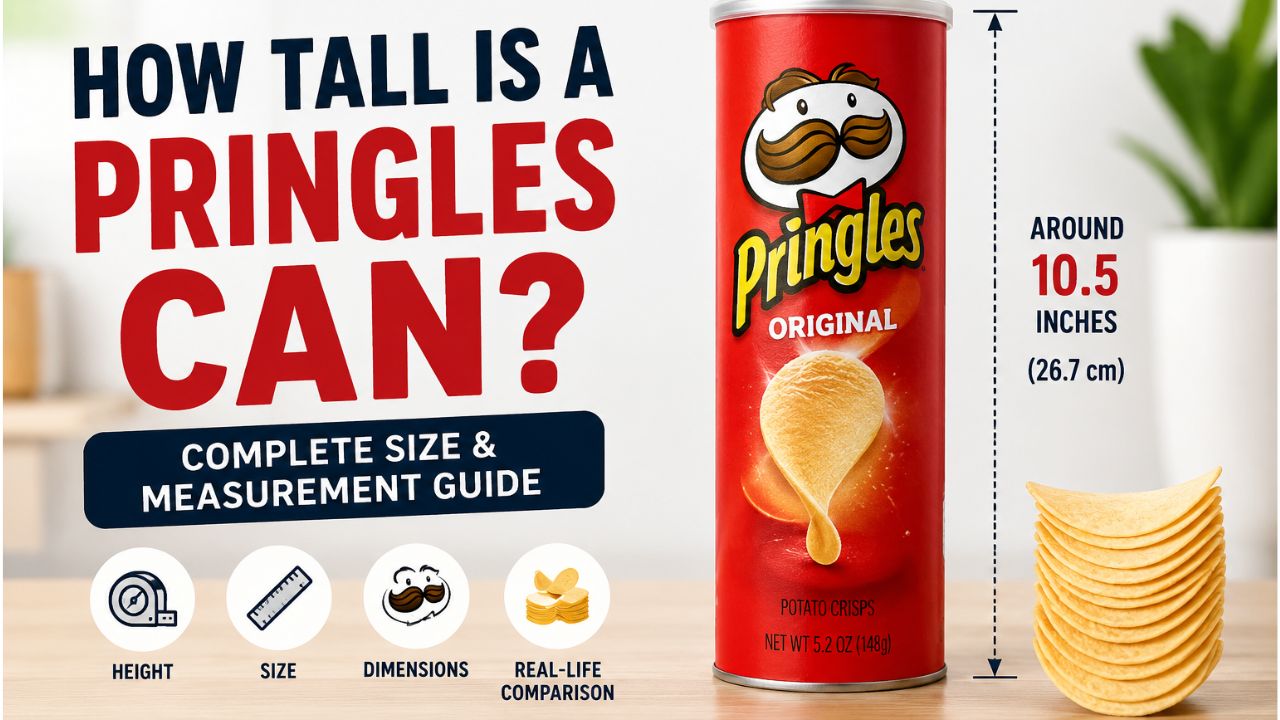 how tall is a pringles can