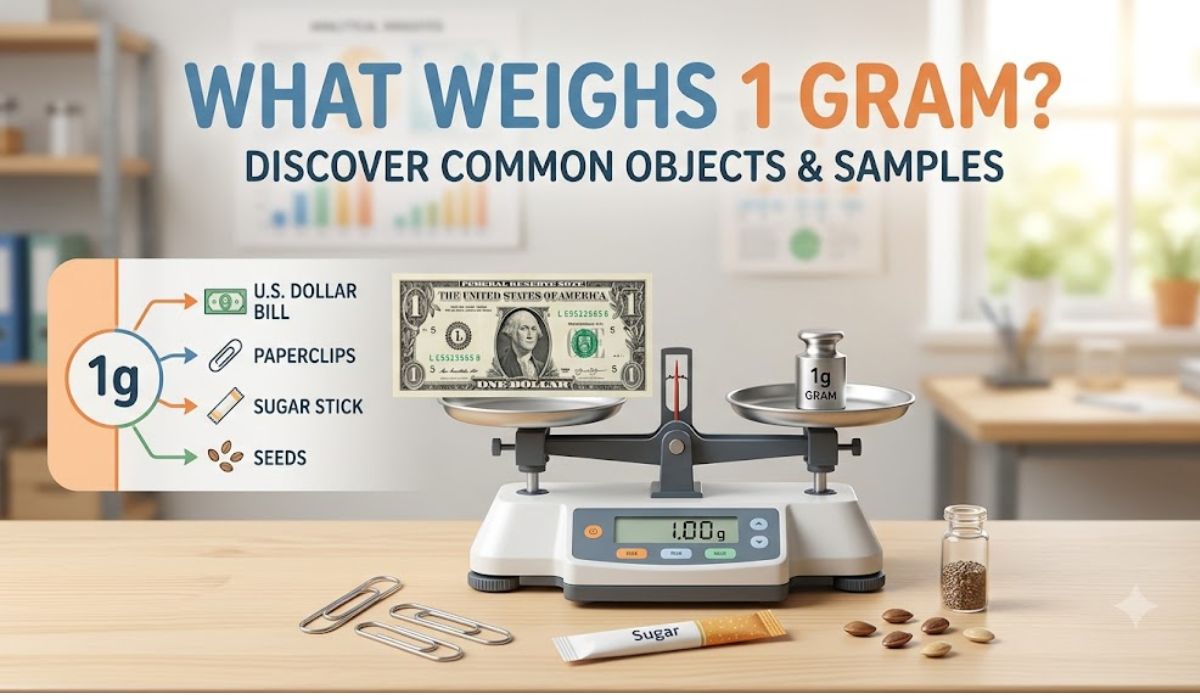 what weighs 1 gram