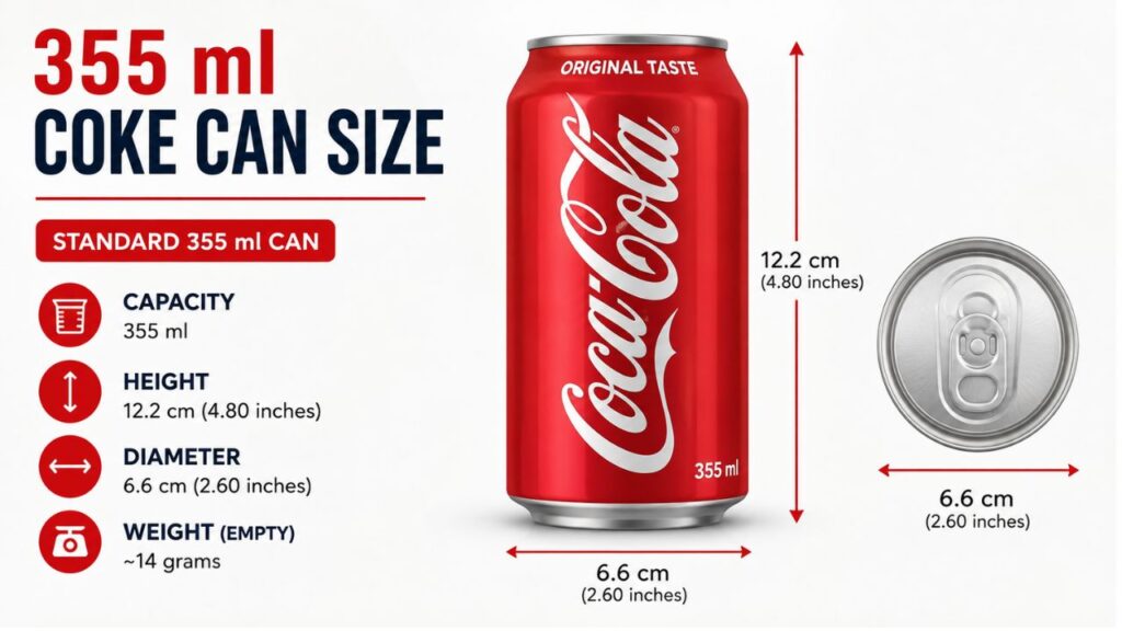 Coke Can Size