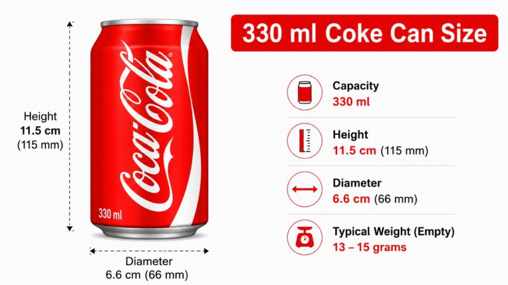 Coke Can Size