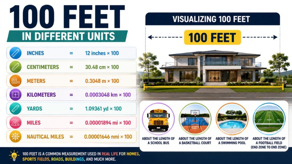 How Long Is 100 Feet?