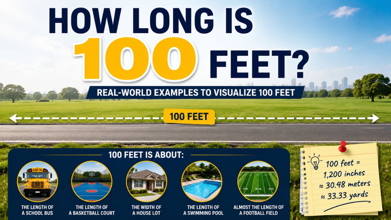 How Long Is 100 Feet
