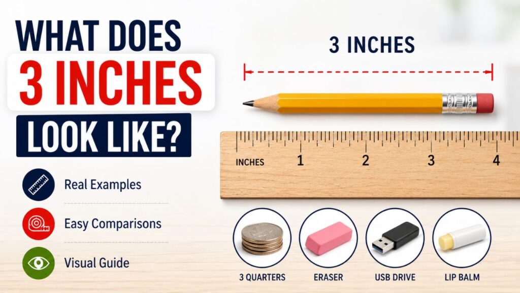 How Long Is 3 Inches