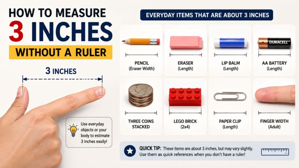 How Long Is 3 Inches?