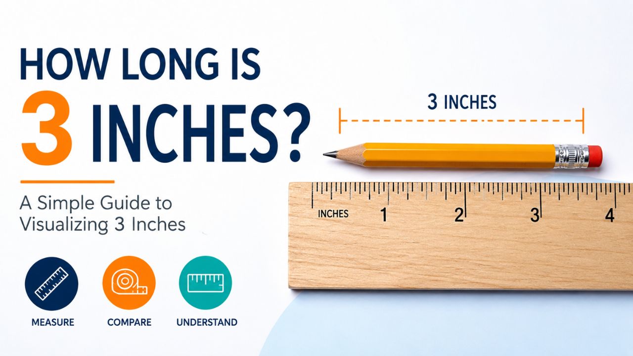 How Long Is 3 Inches