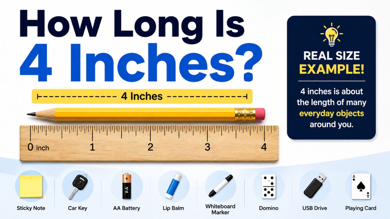 How Long Is 4 Inches