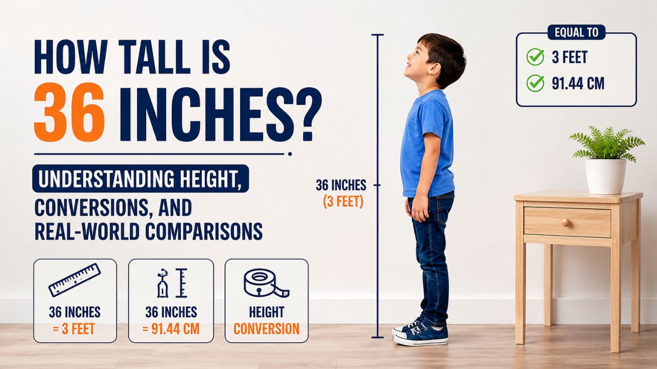 How Tall Is 36 Inches