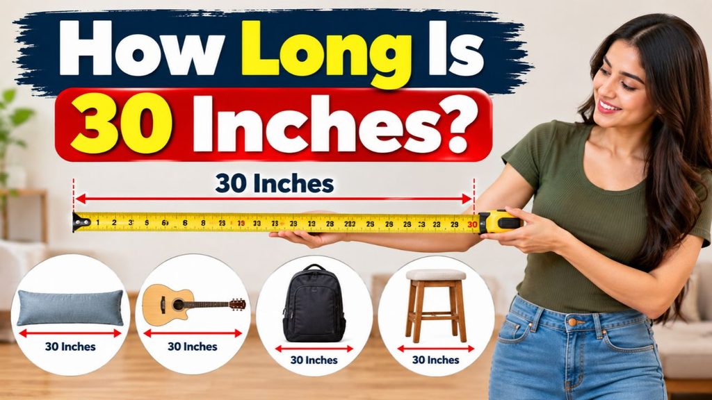 30 Inches Compared to Human
