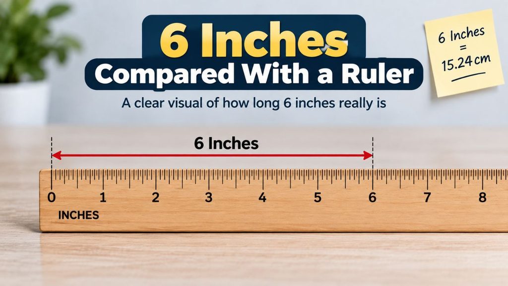 How Big Is 6 Inches