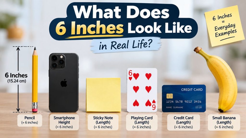 How Big Is 6 Inches