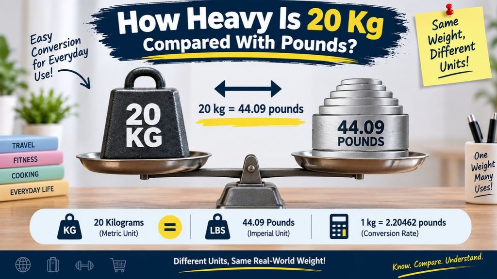 How Heavy Is 20 Kg?