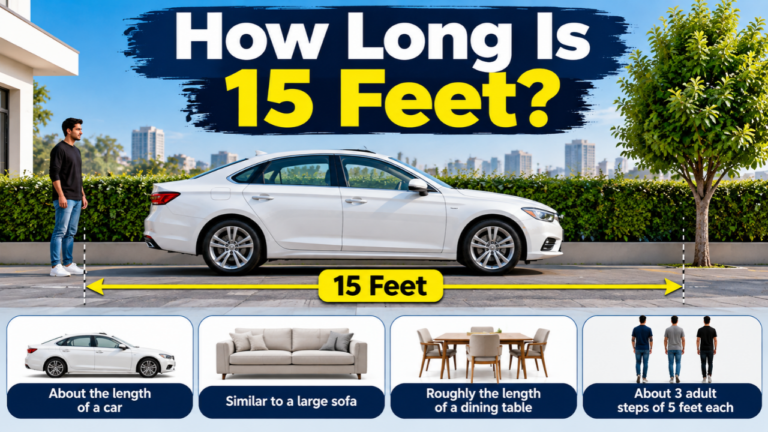 How Long Is 15 Feet
