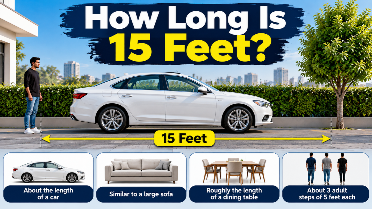 How Long Is 15 Feet