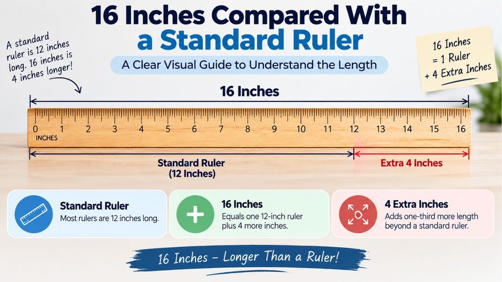 How Long Is 16 Inches