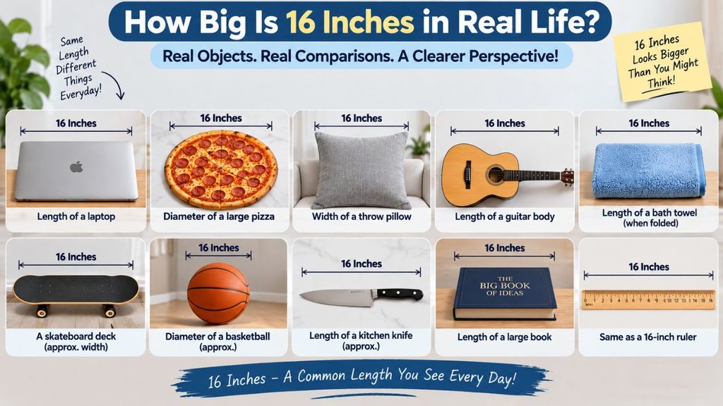 How Long Is 16 Inches