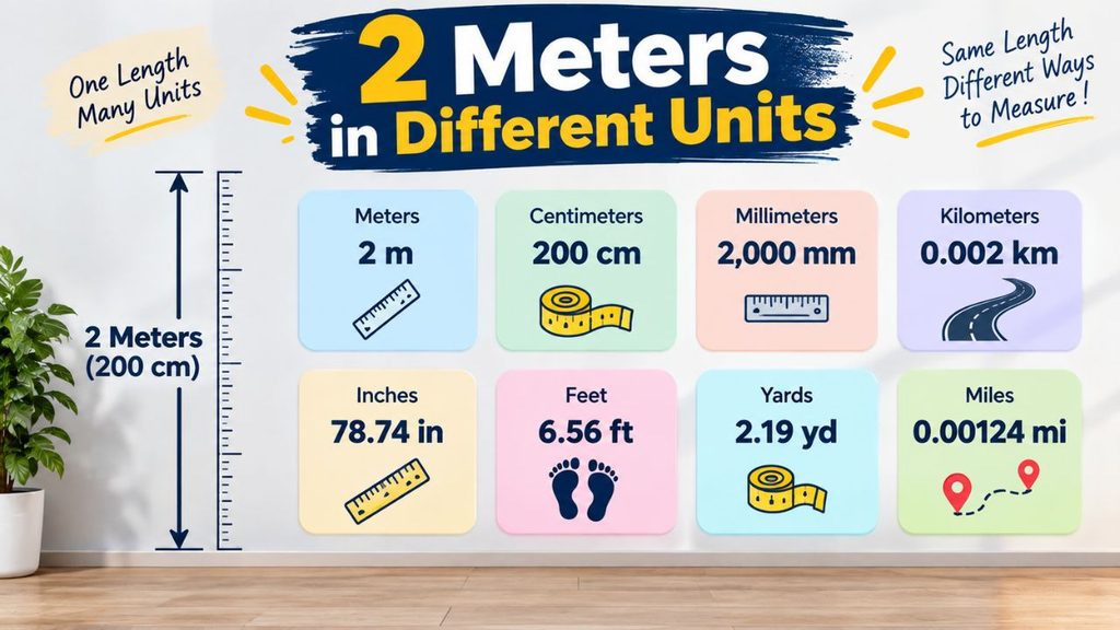 How Long Is 2 Meters
