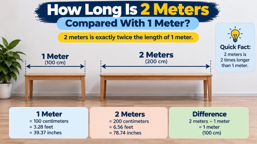 How Long Is 2 Meters