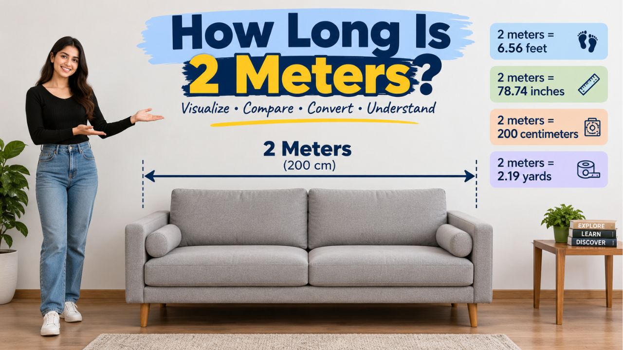 How Long Is 2 Meters? A Simple Guide With Everyday Comparisons