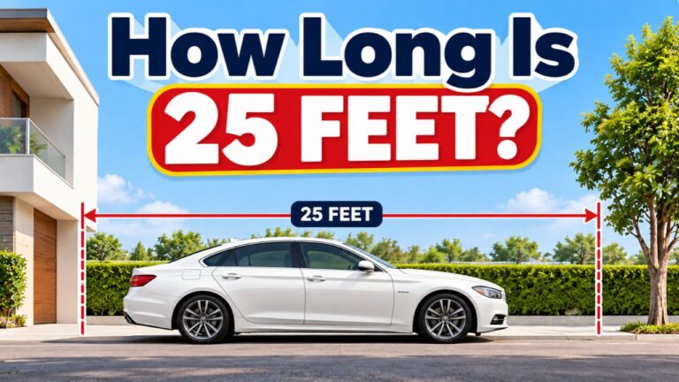 How Long Is 25 Feet