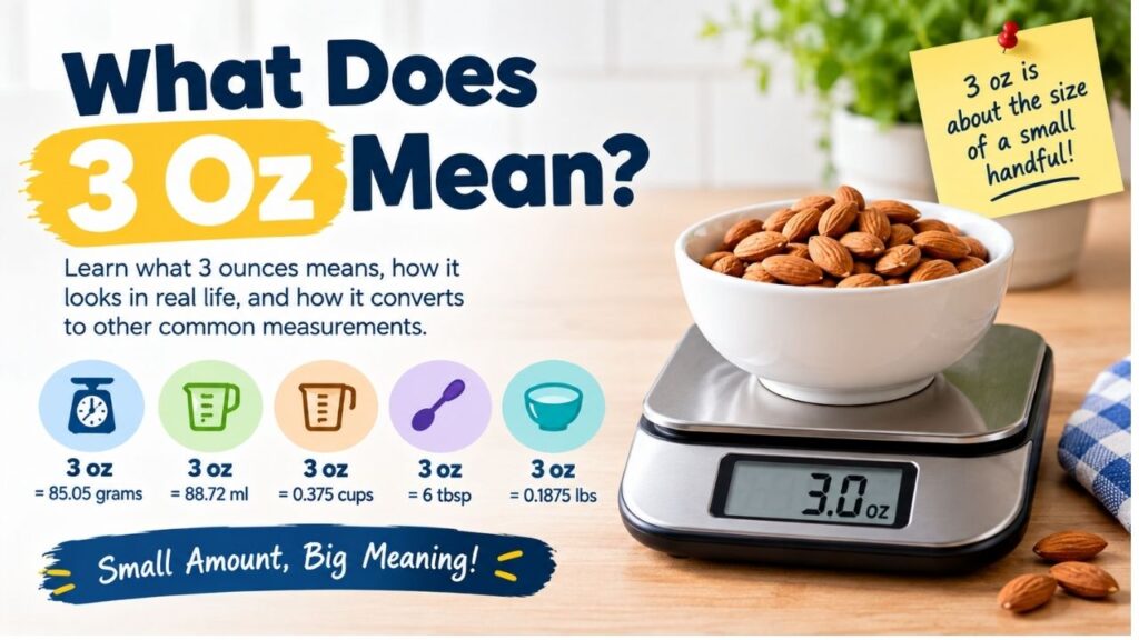 How Much Is 3 Oz