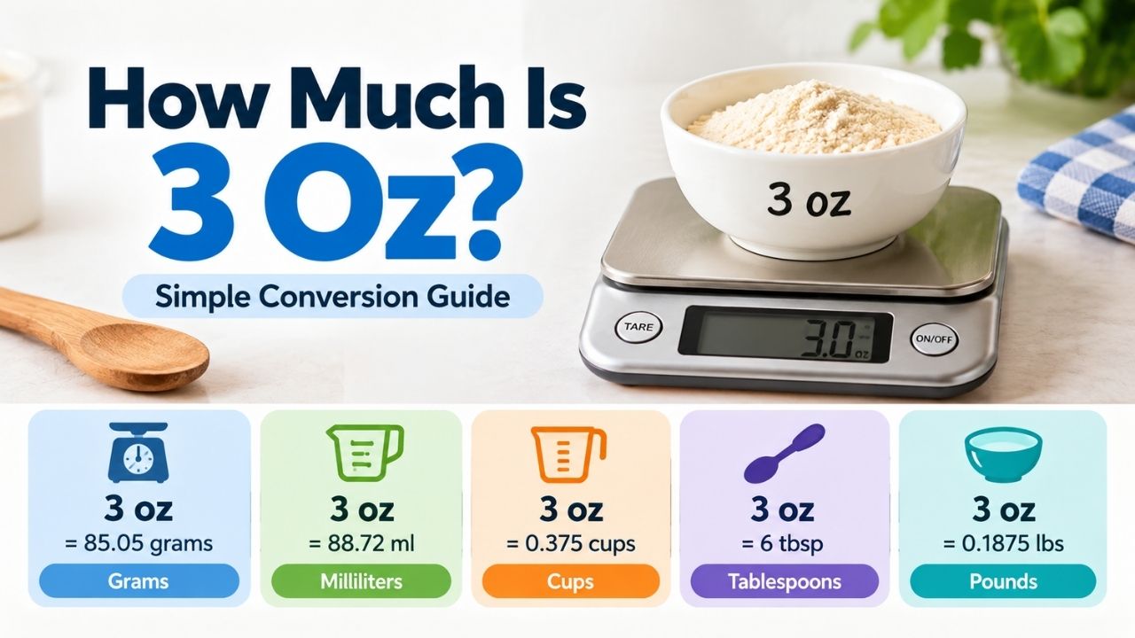 How Much Is 3 Oz