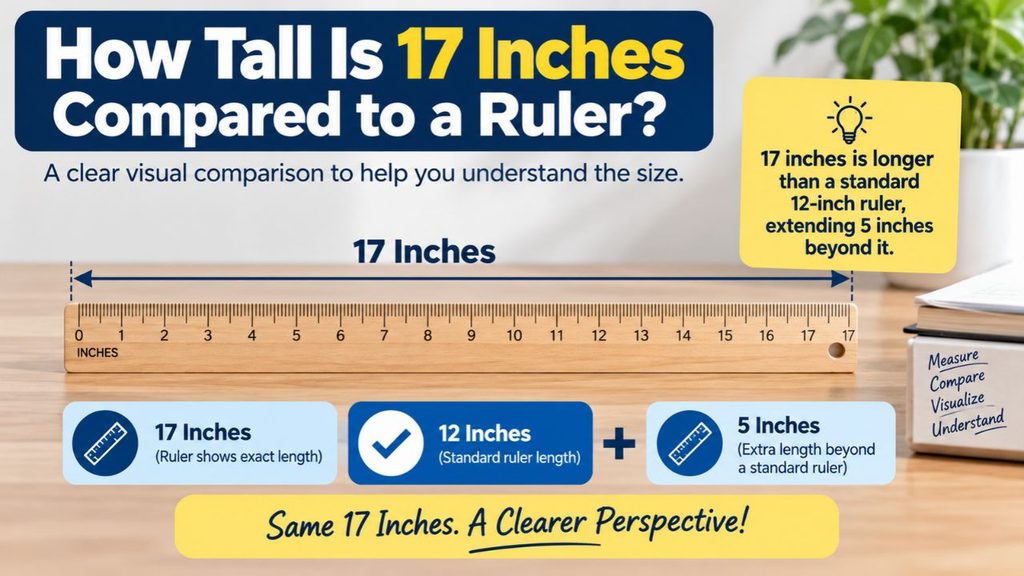How Tall Is 17 Inches