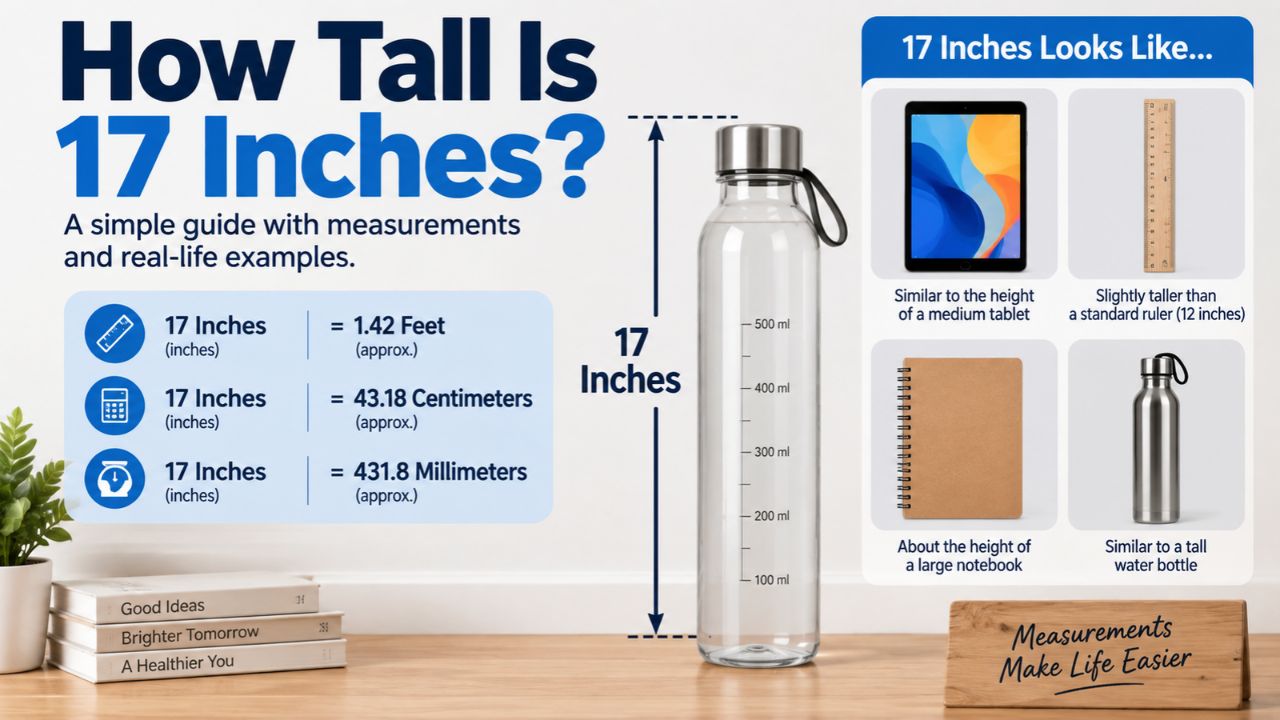 How Tall Is 17 Inches