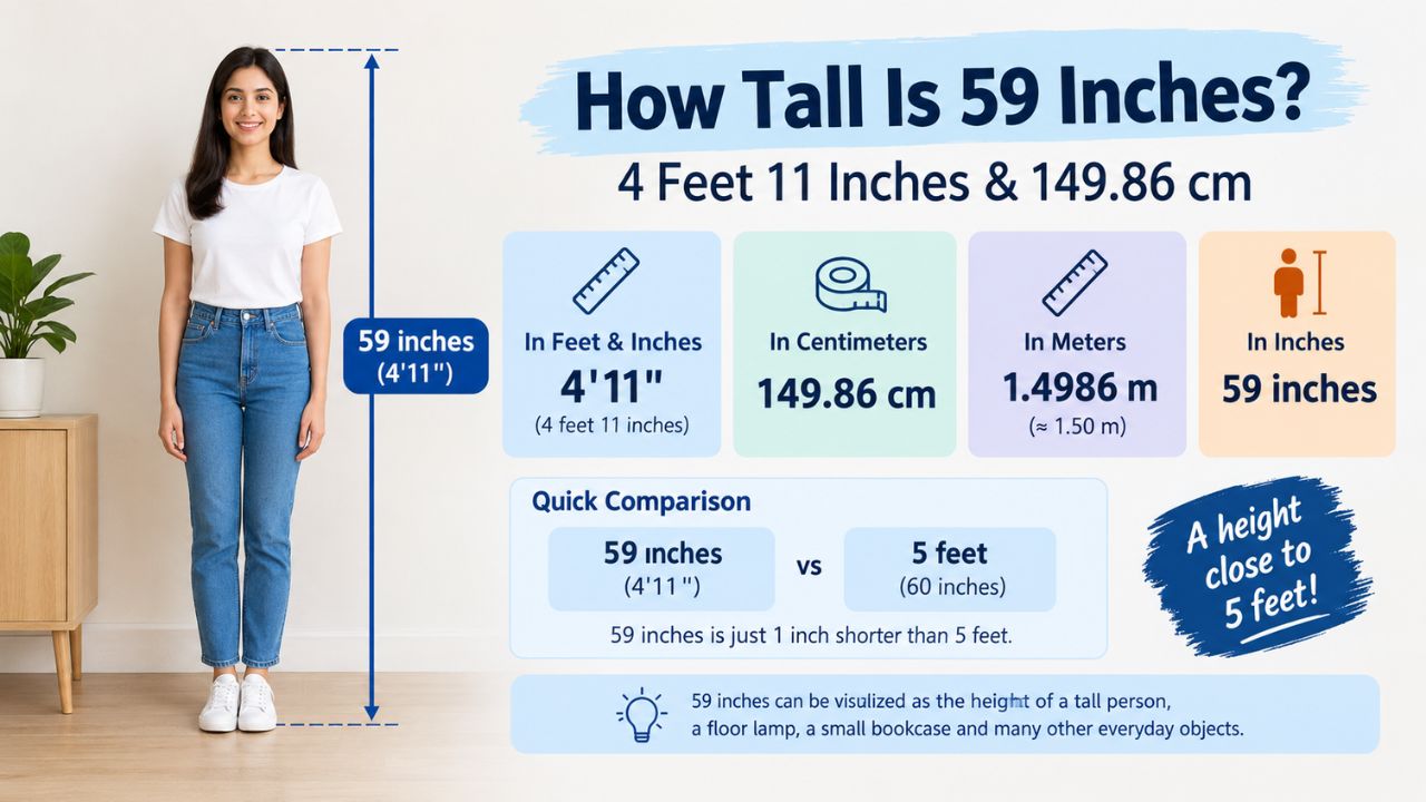 How Tall Is 59 Inches
