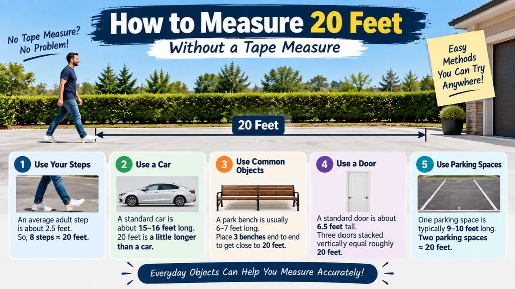 how long is 20 feet