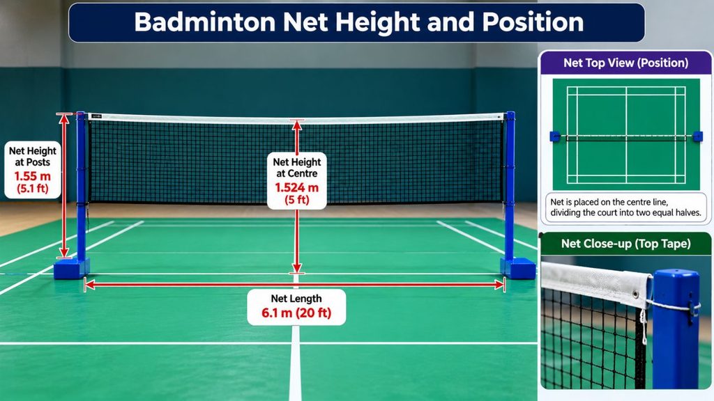 Badminton Court Dimension