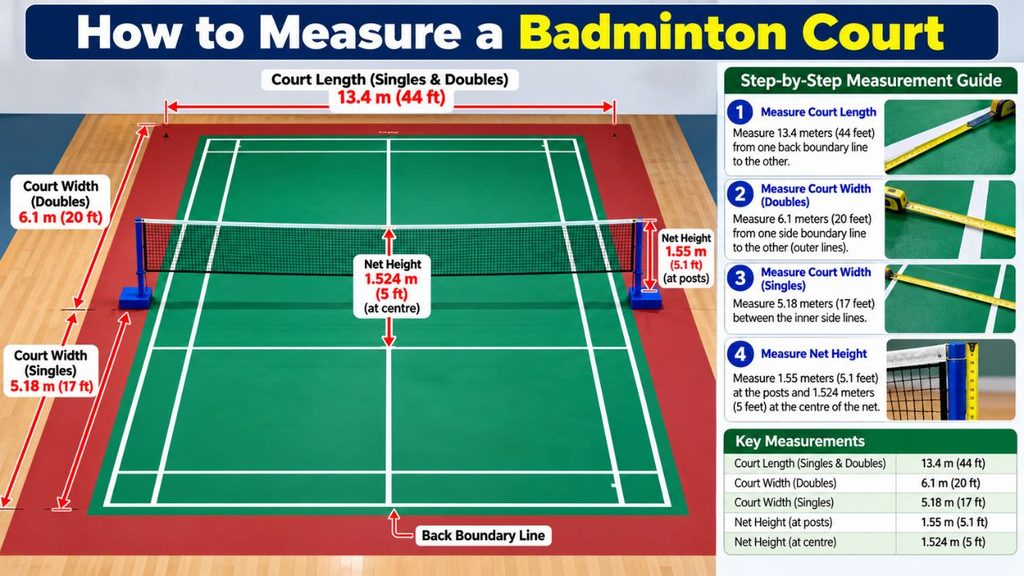 Badminton Court Dimension
