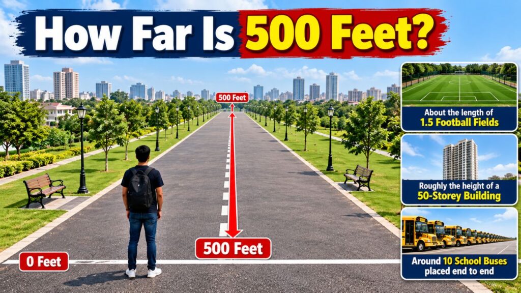 How Far Is 500 Feet