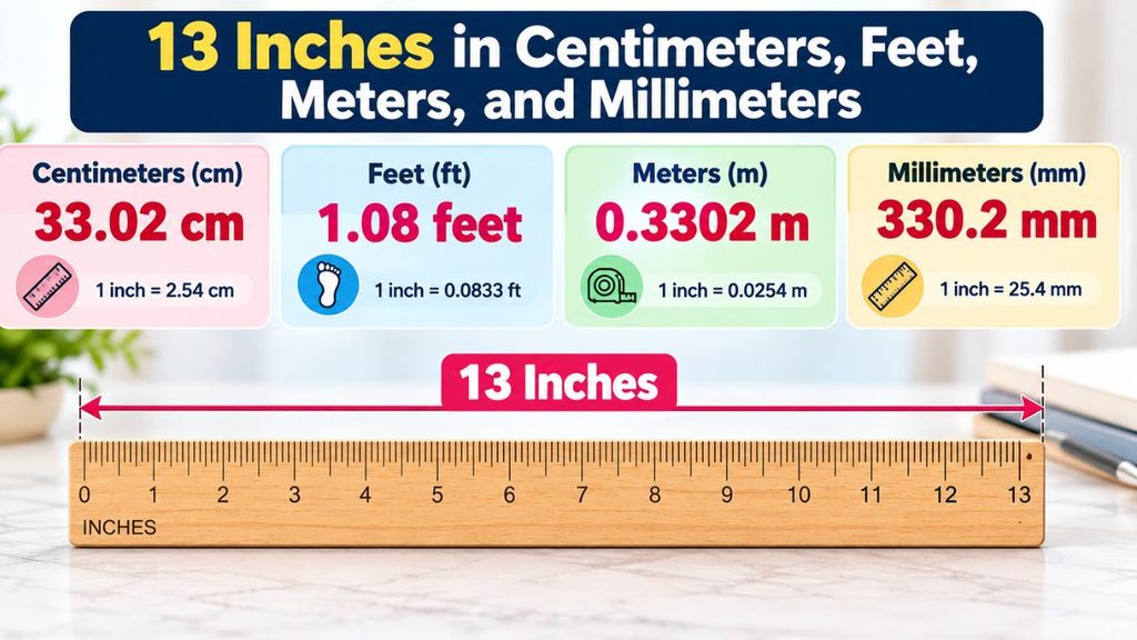 How Long Is 13 Inches