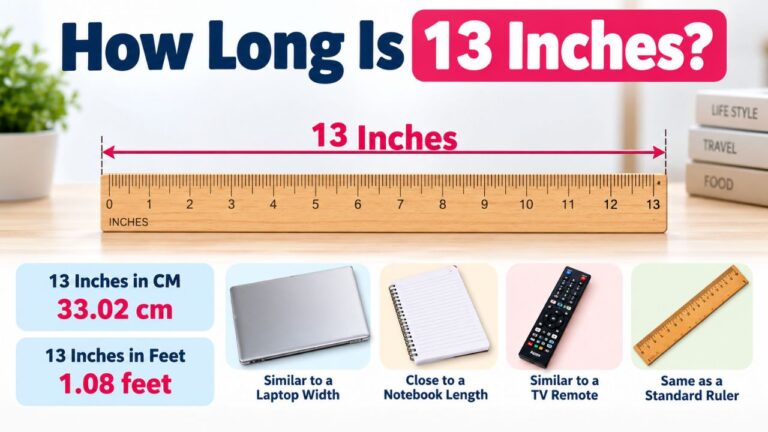 How Long Is 13 Inches