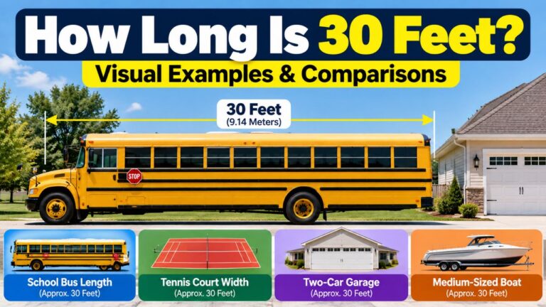 How Long Is 30 Feet