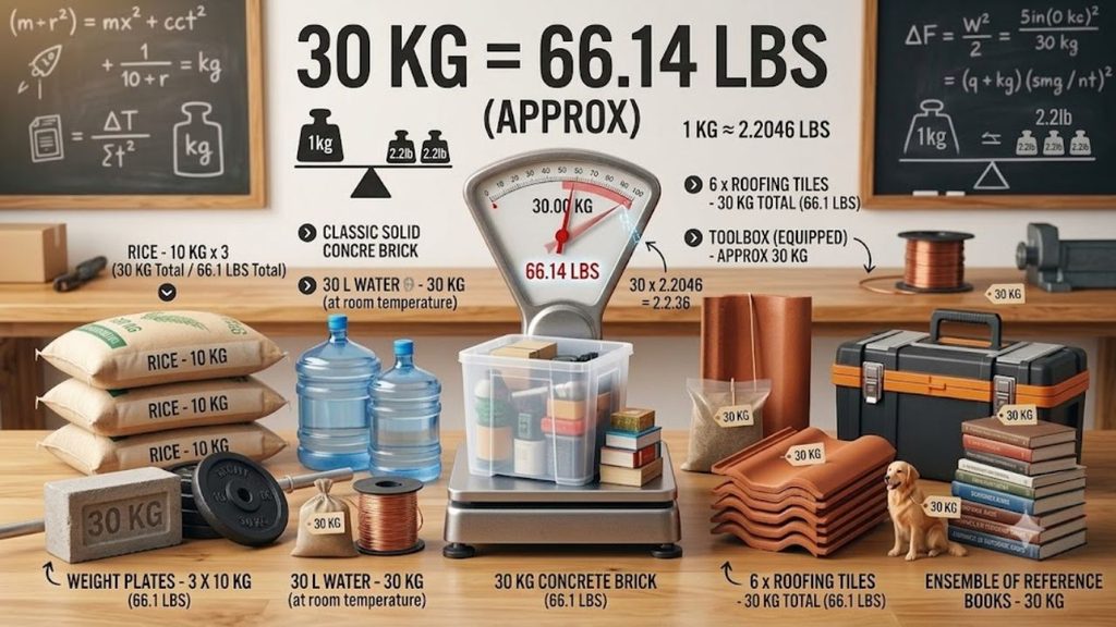 What Weighs 30 kg?
