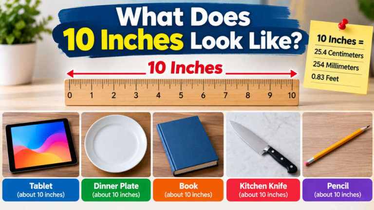 What Does 10 Inches Look Like